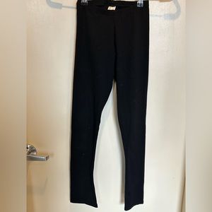 Black Mondor figure skating leggings/tights